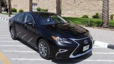 The Road and Transport Authority has added the Lexus Model ES300H 2017 to its vehicles. Courtesy RTA