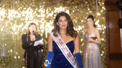 Lida Nasiri won Publicity Queen at the semi finals.