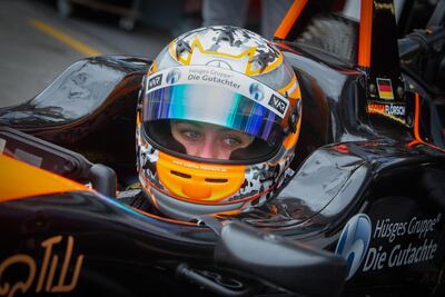 Sophia Floersch, a 17-year-old driver from Germany, suffered a spinal fracture in the crash and was transferred to hospital as the race was stopped. EPA