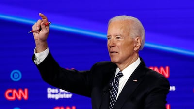 Joseph Biden, called the situation with Iran “a crisis of Donald Trump’s own making.” AP Photo