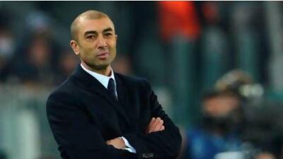 Roberto Di Matteo was fired just months after guiding Chelsea to Champions League and FA Cup titles. Giuseppe Cacace / AFP