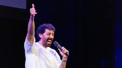 Morgan Jay performed at Etihad Arena to kick off Abu Dhabi Comedy Season. Getty Images