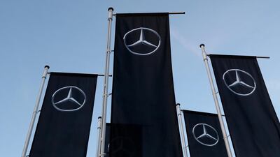 Daimler earnings before interest and taxes (EBIT) would now be slightly below the previous year's level, rather than slightly above. EPA/FRANZISKA KRAUFMANN