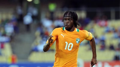 Gervinho has made 46 Premier League appearances for Arsenal, 57 Serie A appearances for AS Roma and earned 71 Ivory Coast caps. Alexander Joe / AFP