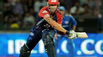 Kevin Pietersen, who played for the Delhi Daredevils this season, is likely to focus on Twenty20 league cricket for much of the year for the rest of his career. Manan Vatyayana / AFP
