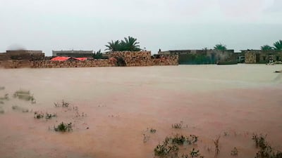 Flooding in Socotra.