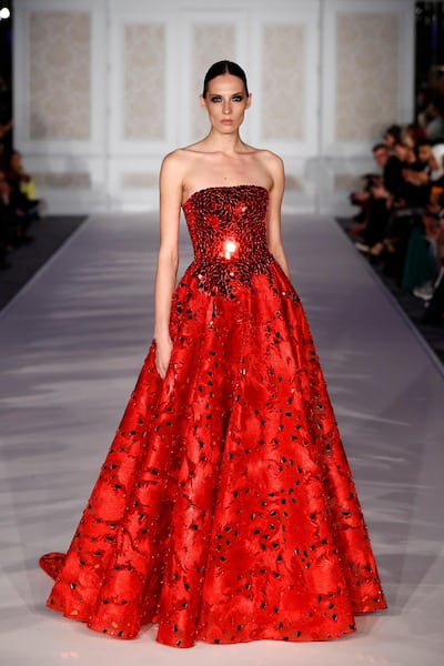 The Atelier Zuhra show at London Fashion Week 2019. Photo: John Phillips / BFC / Getty Images