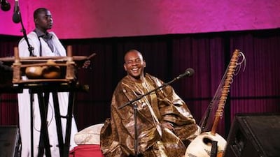 Toumani Diabaté will be one of the guests performing at Womad Abu Dhabi in April.