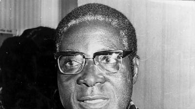 1976: Robert Mugabe, Zimbabwean politician, leader of ZANU (Zimbabwean African National Union). Keystone/Getty Images