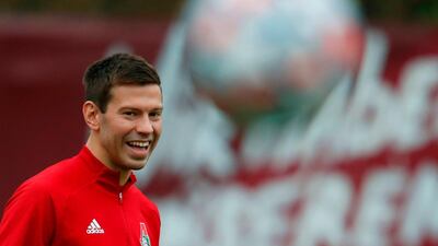 Lokomotiv Moscow's Russian forward Fedor Smolov. AFP