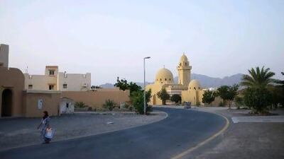 The changing landscape of Hatta, with the Sheikha Maitha mosque nestled in the background.