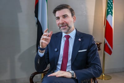 Tarek Mneimneh, Lebanon's ambassador to the UAE. Victor Besa / The National