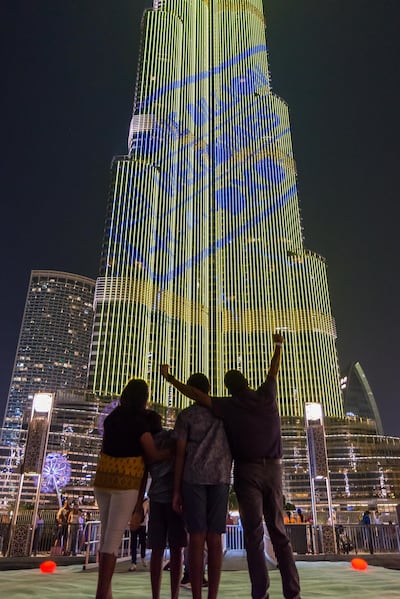 Dubai Airport's milestone achievement made it big at Burj Khalifa