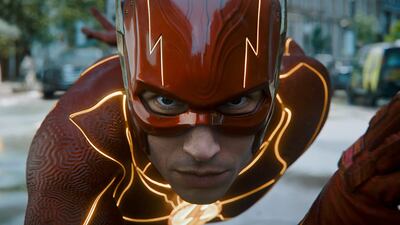 Ezra Miller stars as Barry Allen/The Flash in The Flash. Photo: Warner Bros