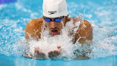 Mubarak Salem Al Bashir - the UAE's representative in the 200m breaststroke event at London 2012