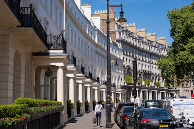 Prime Central London areas such as Belgravia (pictured, Mayfair, Kensington and Chelsea, could be impacted by a Burnham administration. Getty Images