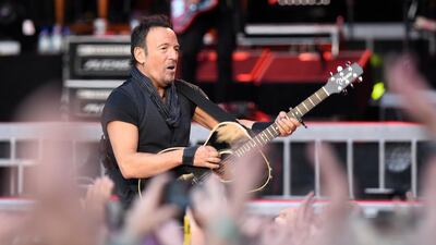 Bruce Springsteen will perform at a televised special marking Joe Biden's inauguration. AFP