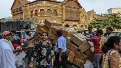 Crawford Market in Mumbai. The government this month reduced the proposed GST rates on dozens of items. Dhiraj Singh / Bloomberg
