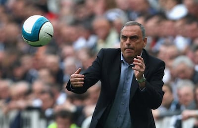 Avram Grant, manager of Chelsea in 2008. Getty