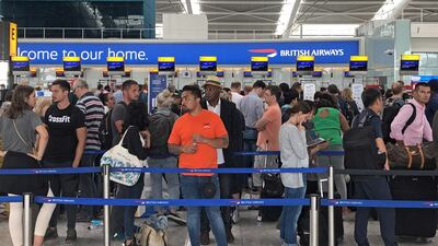 Heathrow Airport boss John Holland-Kaye last week said travellers should brace for up to 18 months of chaos. PA