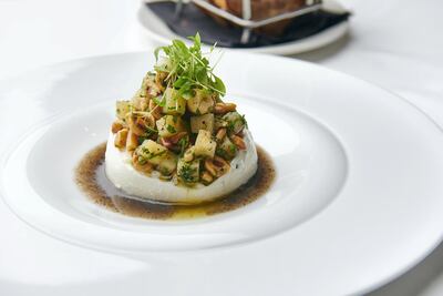 Burrata Truffee at Bistrot Bagatelle