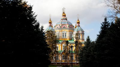 Russian Orthodox Cathedral, the second tallest wood building in the world.