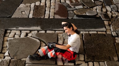 Palestinian Jumana Manna's contribution to the revival of Oslo's government section has drawn antipathy from some on the Norwegian right, but she chooses to focus on the work and what it can bring the city. Artwork: substitute.Photo: Koro