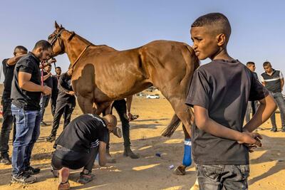 People of all ages attend the races. AFP
