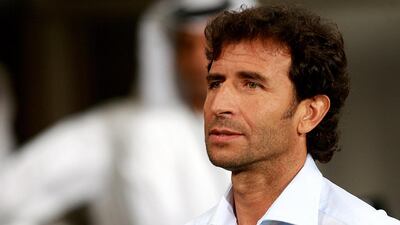 Al Jazira coach Luis Milla. Satish Kumar / The National