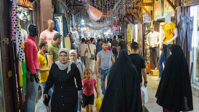 Tripoli Old Souq at night