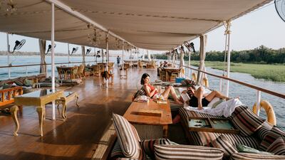 The deck of the 'Adelaide'.