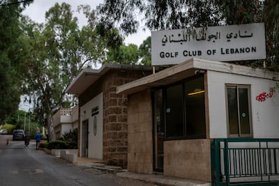 The Golf Club of Lebanon moved to its current location in Beirut's southern suburbs in 1963. Matt Kynaston / The National