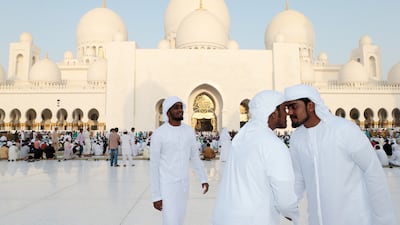 Eid holidays will begin on Saturday June 24 for government sectors. Christopher Pike / The National