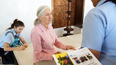 All Dr Jane Goodall’s toys when she was a child were of animals. She once even took some worms to bed with her to observe them and also hid in a hen house to see eggs laid. Delores Johnson / The National