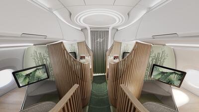 Could flying in the future look like this? Crystal Cabin Awards 2022's shortlisted designs range from innovative cabin designs to sustainable concepts. Photo: Crystal Cabin Awards