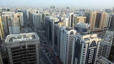 A view of Abu Dhabi skyline. Delores Johnson / The National
