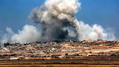 Gazans have faced relentless Israeli bombardment in 20 months of war. AFP