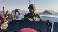 Sudan’s army chief Gen Abdel Fattah Al Burhan says claims his forces are under the sway of Islamist groups are 'lies perpetuated to scare the Americans and our brothers in Egypt'. AFP