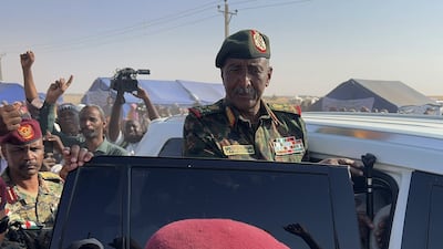 Sudan’s army chief Gen Abdel Fattah Al Burhan says claims his forces are under the sway of Islamist groups are 'lies perpetuated to scare the Americans and our brothers in Egypt'. AFP