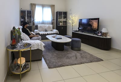 They have made the apartment feel homely. Victor Besa / The National
