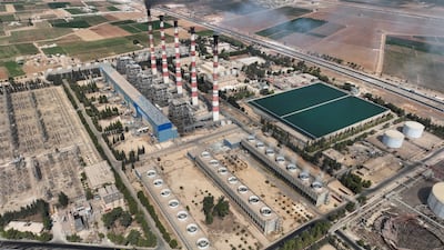 A power plant in Aleppo, Syria. Natural gas exports to Syria from Turkey and Azerbaijan have begun. Reuters