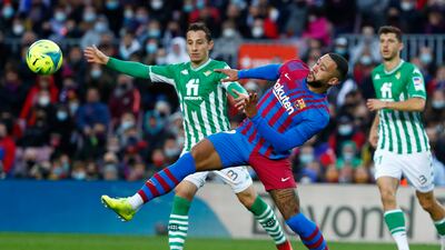 Barcelona's Memphis Depay, £49.3m. AP