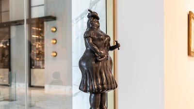 Standing Woman by Fernando Botero (1990)