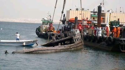 The boats were dragged out to protect the marine environment, prevent disasters, and keep up the emirate's 'aesthetic appearance'.