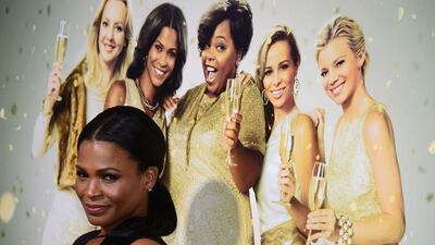 Actress Nia Long arrives. Frederic J. Brown / AFP photo