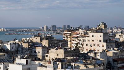 Latakia, Syria, in February this year. Getty Images