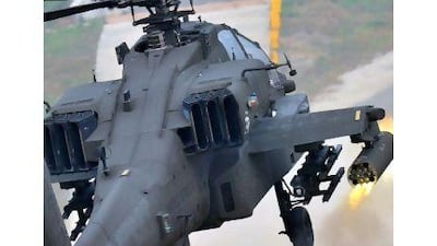 The UAE Armed Forces plans to double its fleet of Boeing Apache attack helicopters to 60.