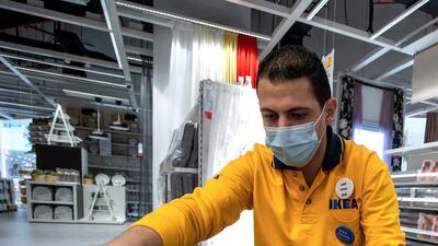 The store is the fourth Ikea in the UAE. Victor Besa / The National