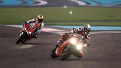 The Ducati Riding Experience in Abu Dhabi was the first time the school was held beyond Europe and the first time the entire Yas Marina Circuit was used by motorcycles at night. Ravindranath K / The National