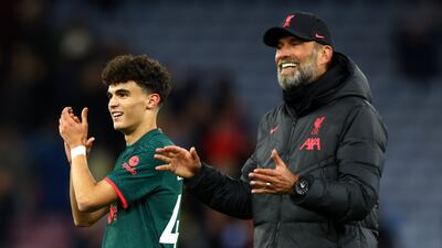 Stefan Bajcetic (Elliott, 86) N/R - Introduced for Harvey Elliott who had sustained his second knock of the game. Getty Images